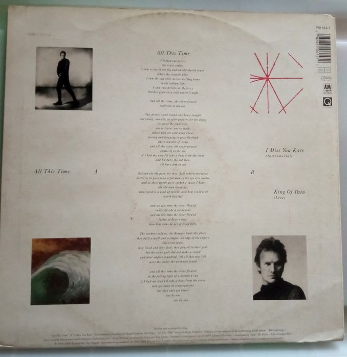 Vinil maxi Sting - All This Time