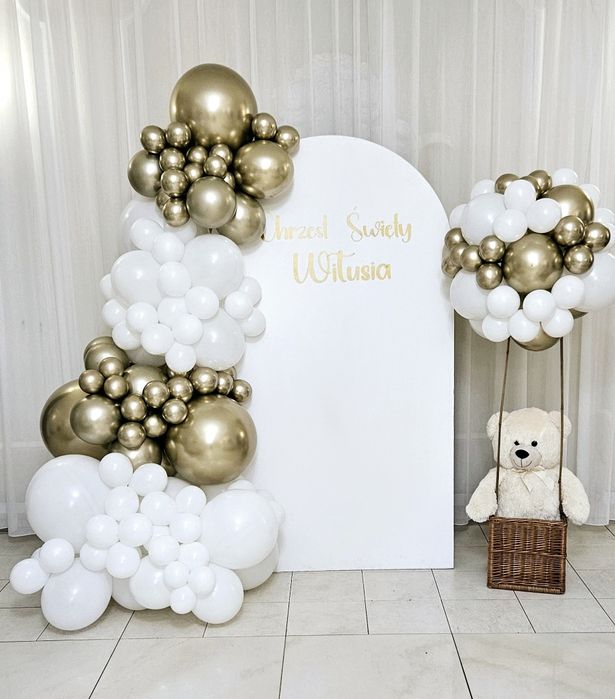 Dekoracja ścianka balony