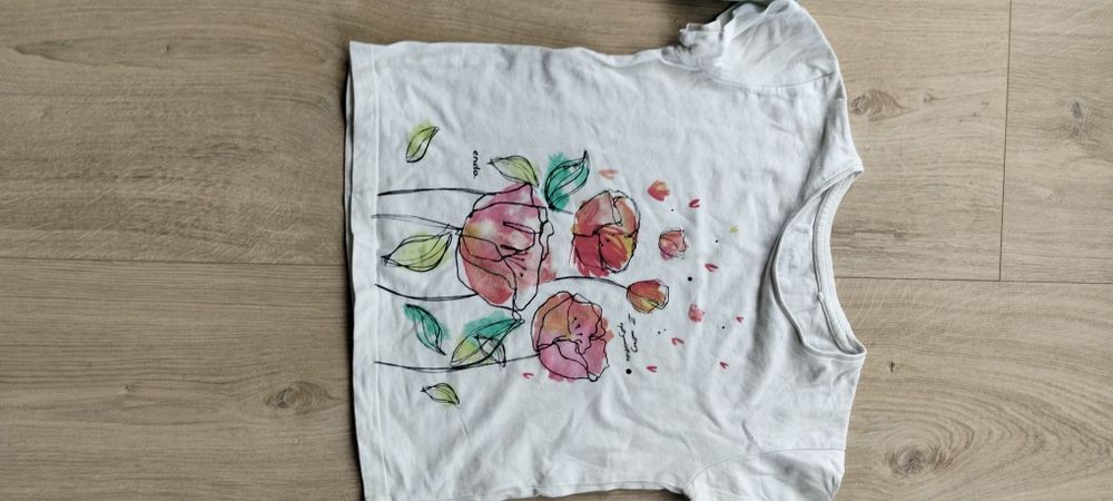 2x t-shirty dziewczęce endo