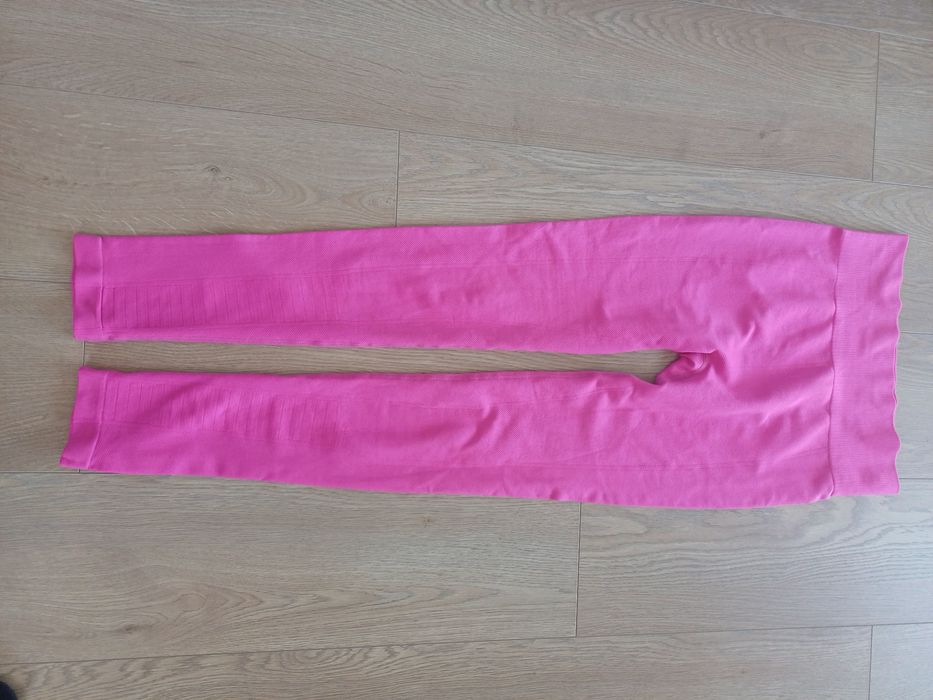 Getry legginsy różowe S Workout