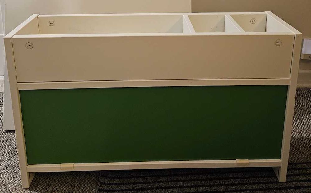 Nakładka na biurko ikea PAHL z miejscem na przybory