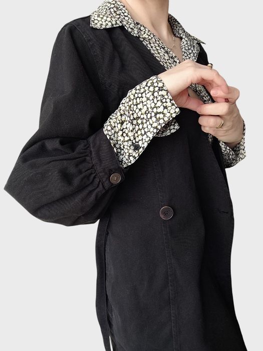 Płaszcz jeansowy Zara S