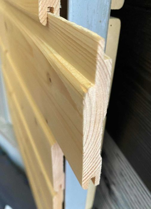 Boazeria / deska do sauny, pióro/wpust, świerk skandynawski kat. A