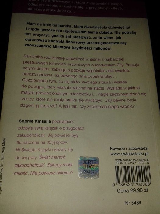 Pani mecenas ucieka książka