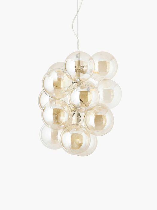 Lampa wisząca ze szkła Bubbles