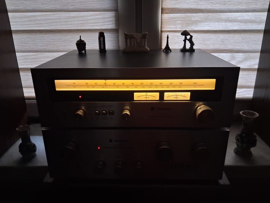 Wzmacniacz stereo Technics SU -7600 tuner ST -7600