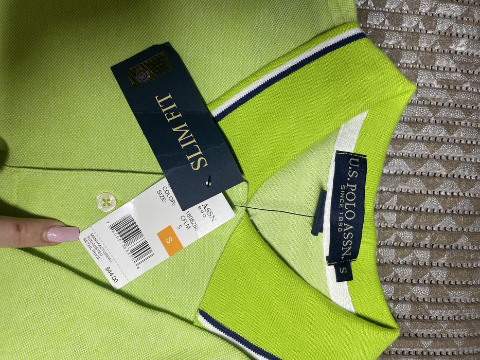 U.S Polo assn поло Slim fit|S