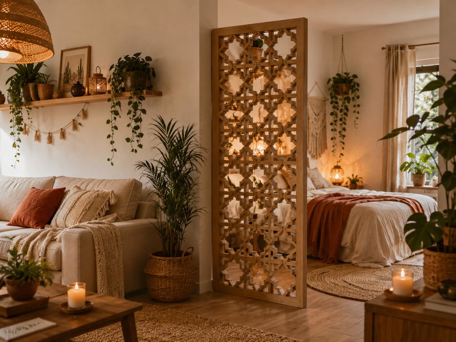 Painés e divisórias decorativas