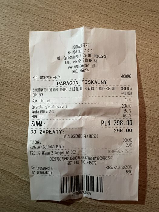 Xiaomi redmi watch 2 lite GPS