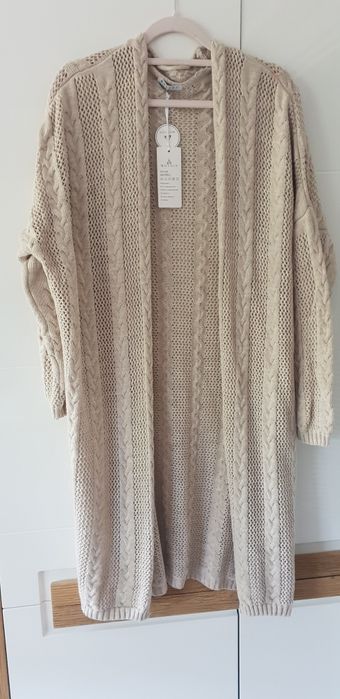 Kardigan ażurkowy