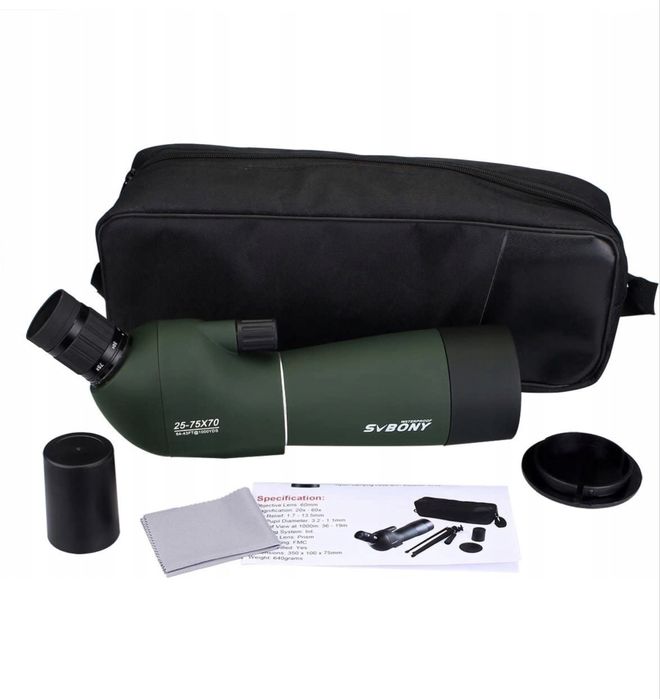 Svbony SV28 Luneta Obserwacyjna 25-75X70