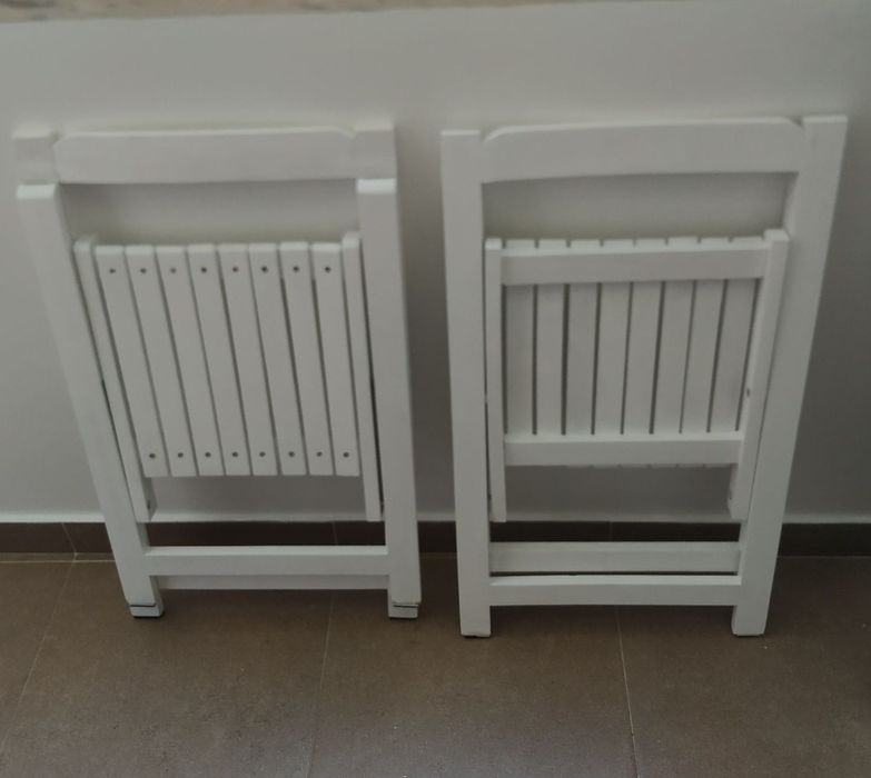 cadeiras de exterior dobrável que quando fecha não ocupa muitos