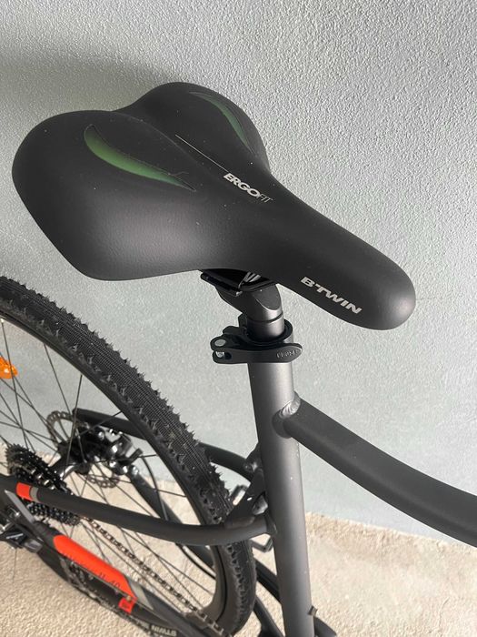 Bicicleta de Trekking RIVERSIDE 700 - Cinza - XL