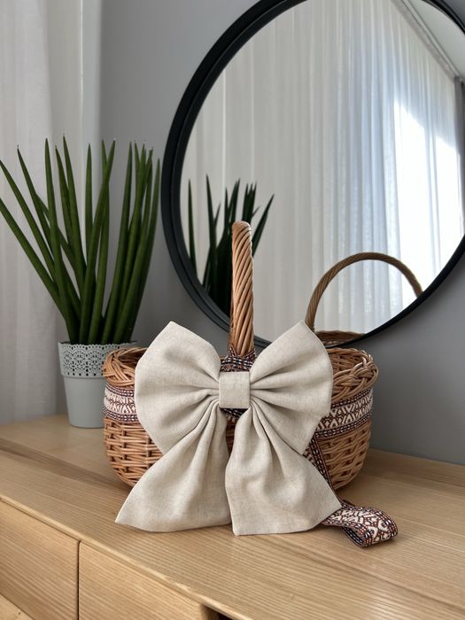 Кошики плетені із лози. Корзини Великодні. Кошик в етно-стилі.