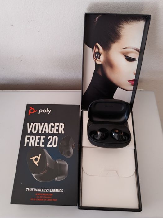 Auriculares True Wireless HP Poly Voyager Free 20 NC - Preto