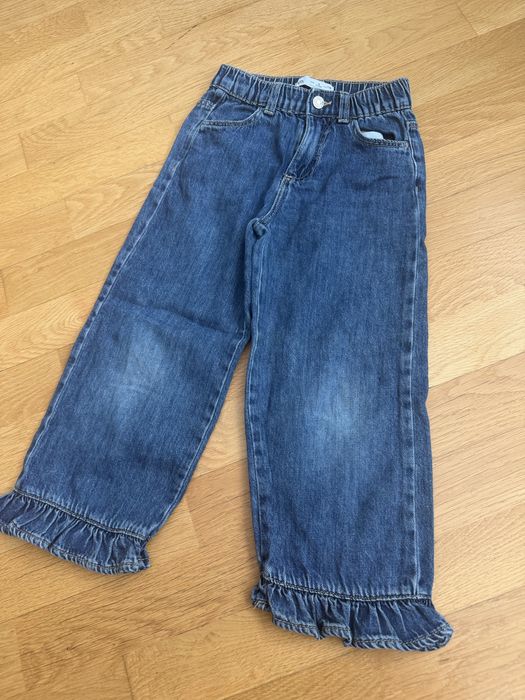 Джинси Zara 6p 116см Стіч та рюша