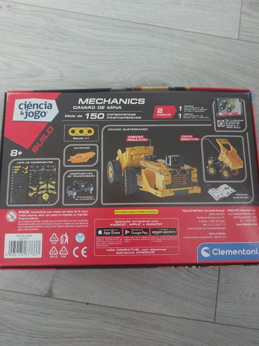 Clementoni Ciência & Jogo Mechanics – Camião de Mina