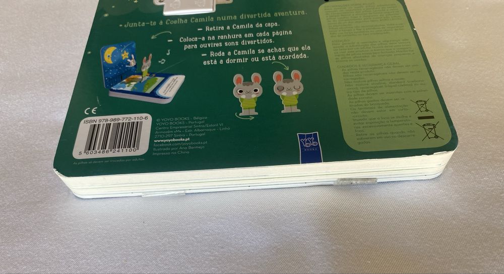 Adormece com a coelha Camila,Novo