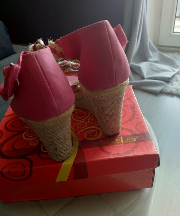 Sandały espadryle damskie