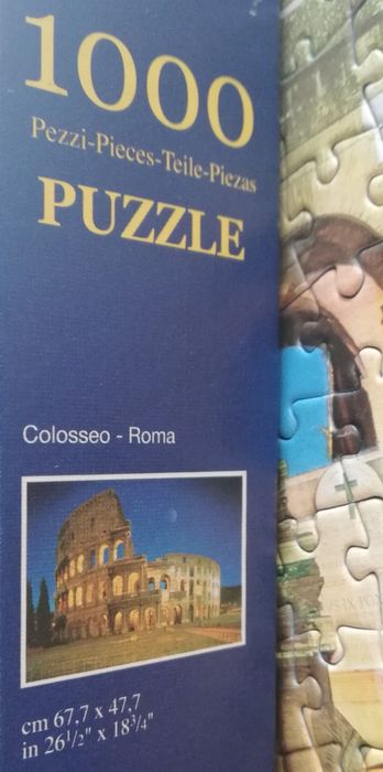 999 Peças Puzzle Coliseu Roma (Brilha no Escuro)