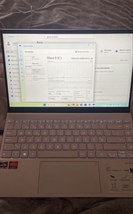 Asus zenbook 14 OLED UM3406KA-QD76W