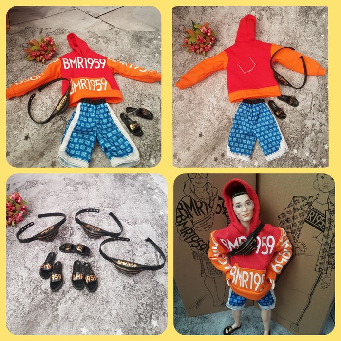 Одяг для барбі та кена. Фірмовий. Mattel. Одежда для Барби и Кена.