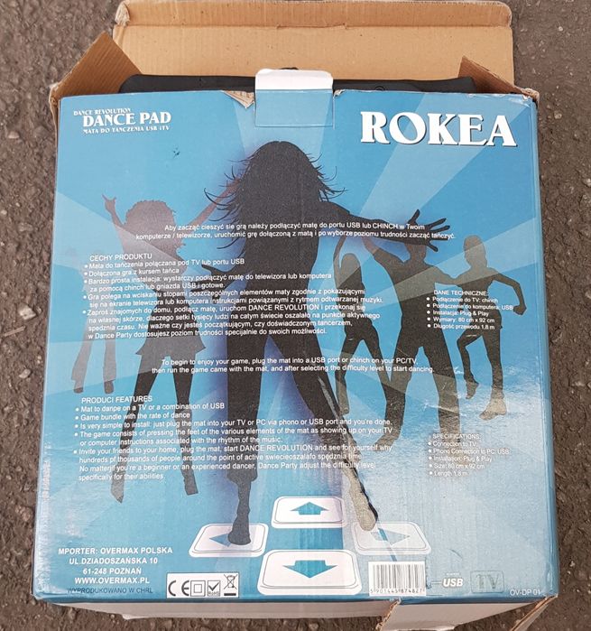 Танцювальний килимок USB для ПК "PC Dance mat X-treme Dance Pad.