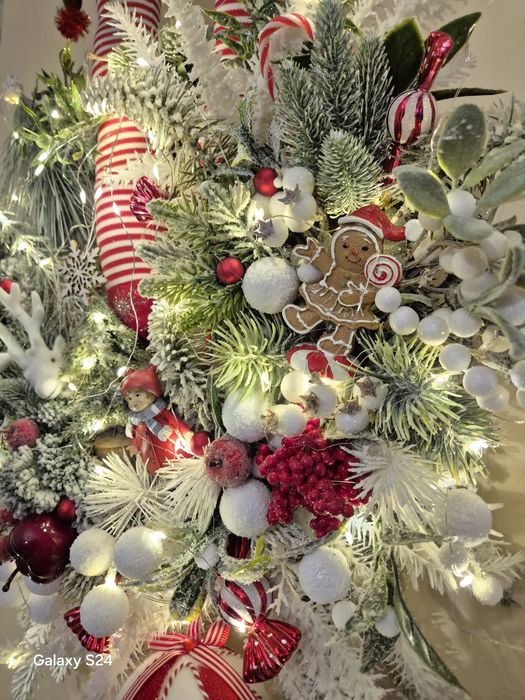 Wianek "Grinchowy Zawir Świąt"