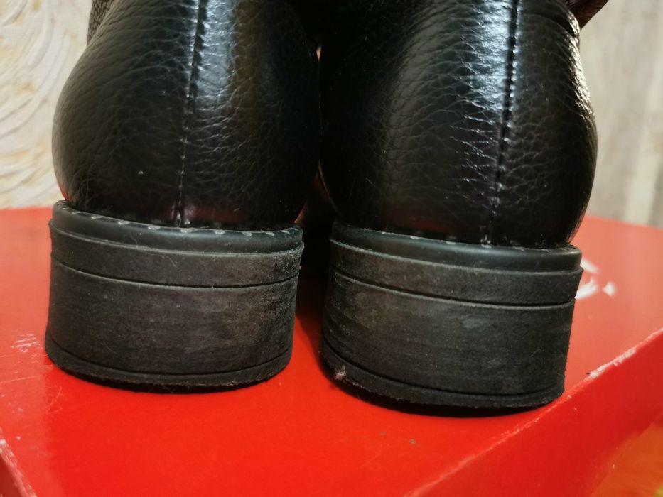 Сапоги высокие сапожки жокейские военные Трубы Натуральная кожа ILONA