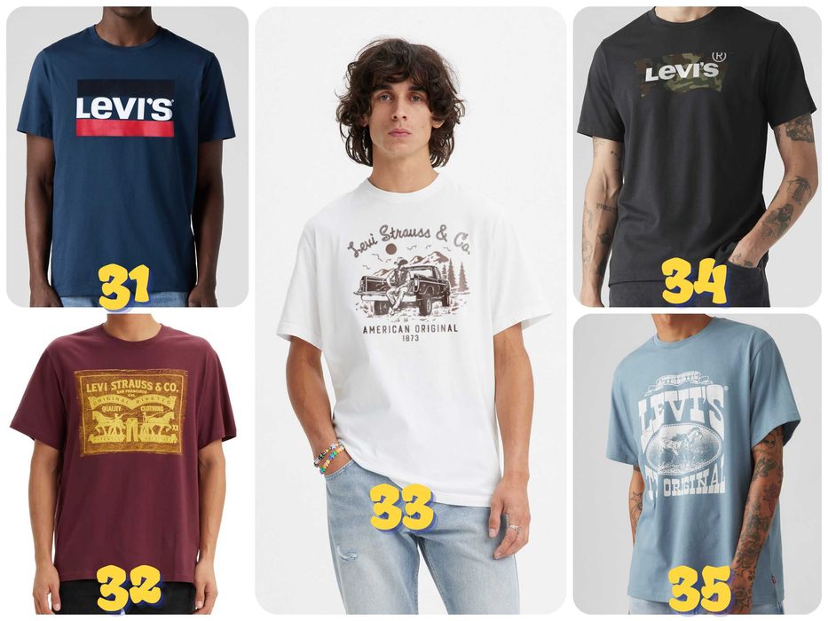 РОЗПРОДАЖ! Чоловічі футболки Levi's. Оригінал з США.