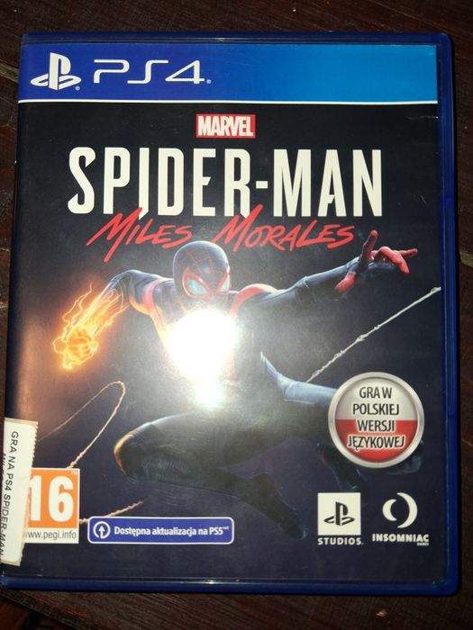 ‼️ spider-man miles morales pl  ps4 ps5 playstation 4 5