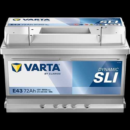 Akumulator VARTA E43 72Ah 680A Blue Dynamic
