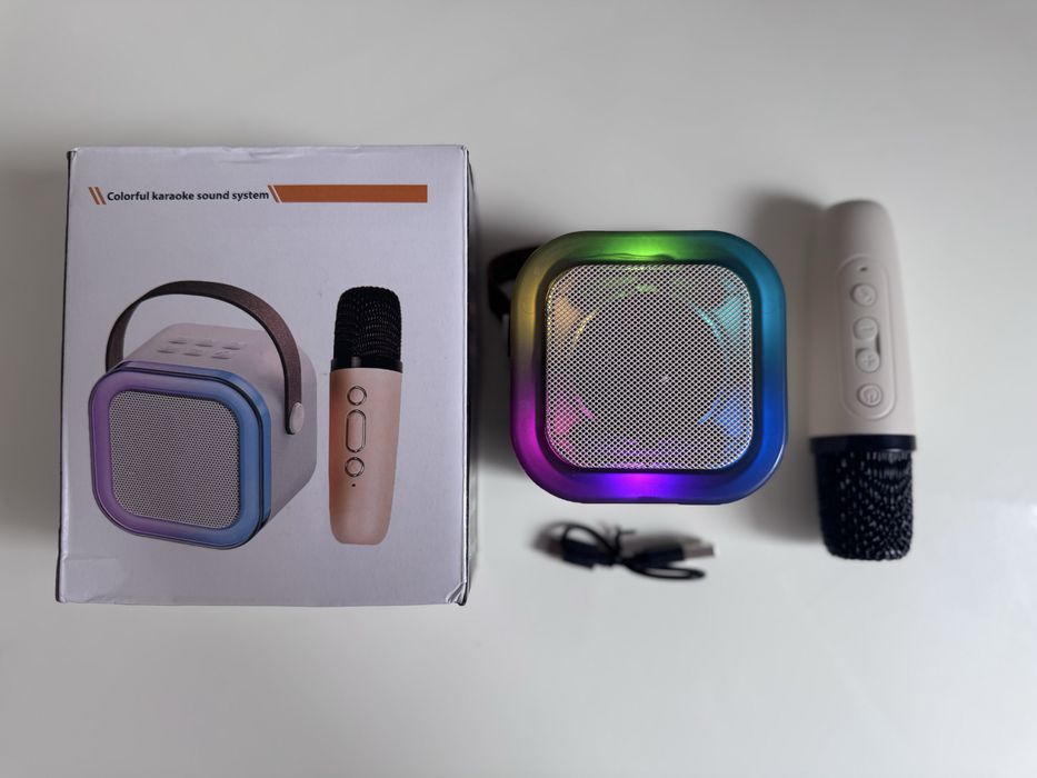 Караоке Бездротова Портативна Bluetooth-колонка з мікрофоном