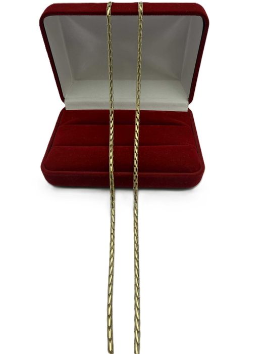 Wyjątkowy Złoty Łańcuszek Kłos 11,01g P585 61CM