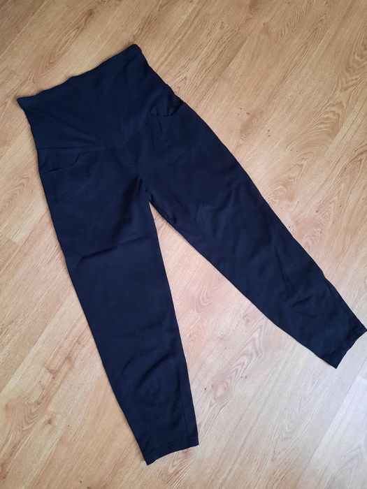 Джинси для вагітних Yula Mama  чорні, джинсы для беременных черные