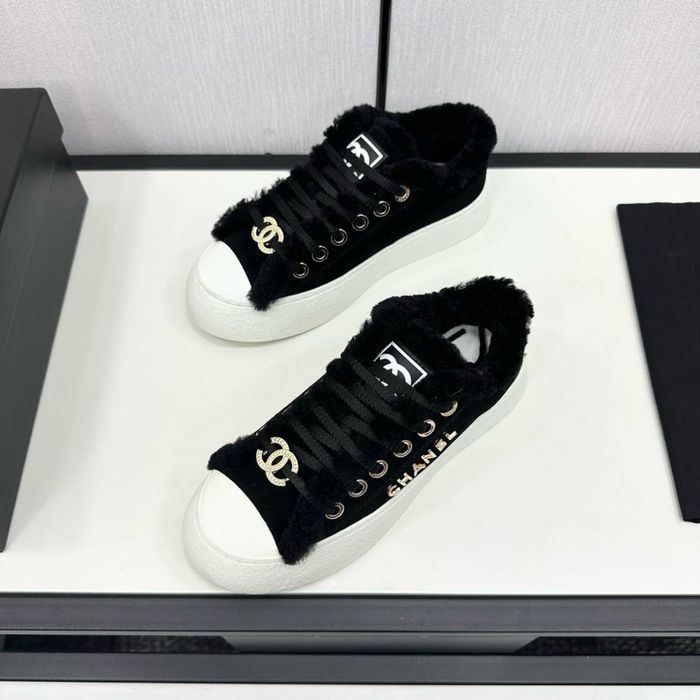 Утеплені кеди Chanel на стопу 24,5 см