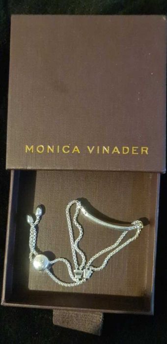 Браслет friendship срібло бренд MONICA VINADER подарунок гравіювання
