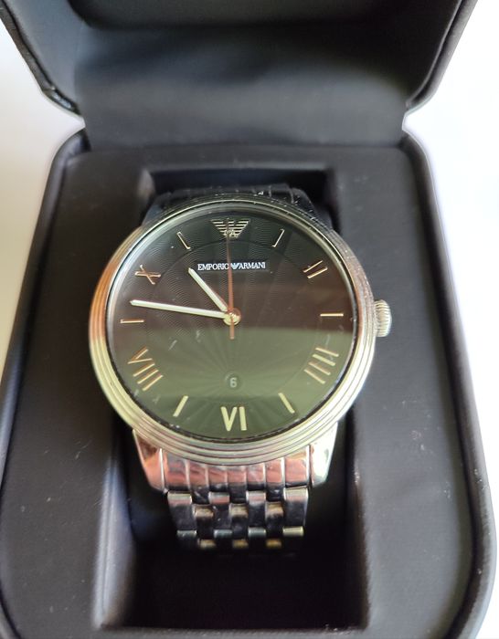 Zegarek Srebrny Emporio Armani ORYGINAŁ