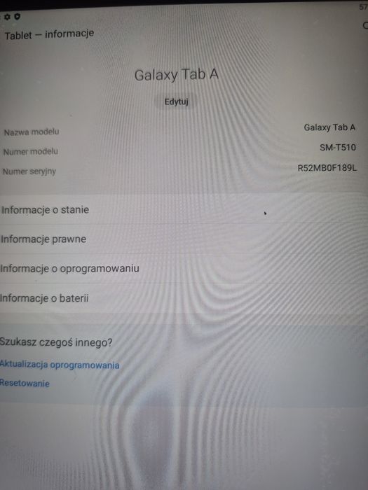 Samsung Galaxy Tab A SM-T510 32 GB sim