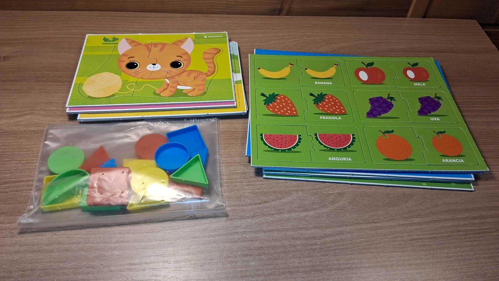 Sapientino Pierwsze Zabawy Montessori Clementoni 1-3 Lata