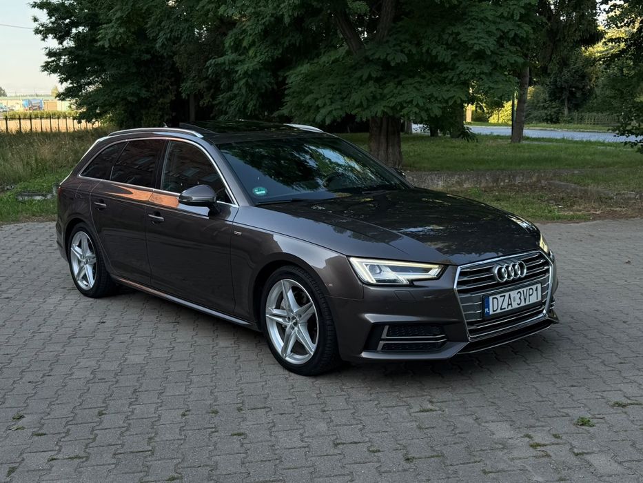 Audi A4 B9 2.0 TDI 190KM 3X S-Line Virtual Panorama Full Led S-Tronic