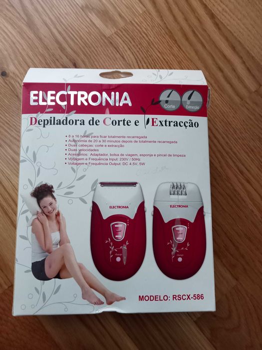 Depiladora de corte e extração ELECTRONIA64739558821249122