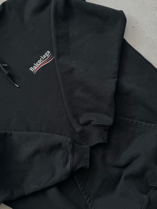 Balenciaga Political Campaign Logo Hoodie худі Баленсіага