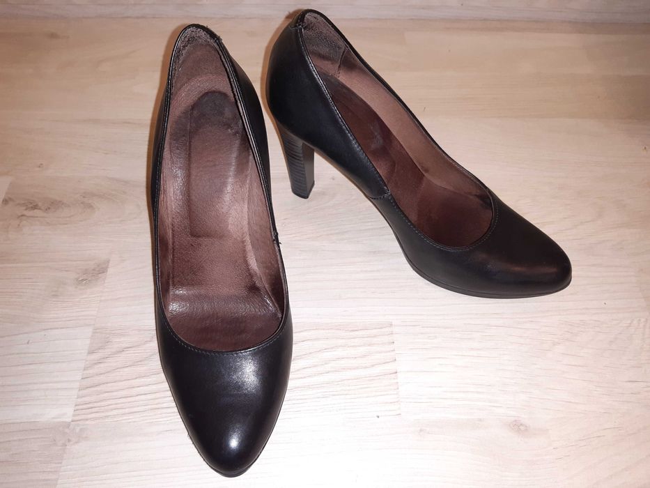 Bata Buty damskie buty na obcasie czarne, rozmiar 37