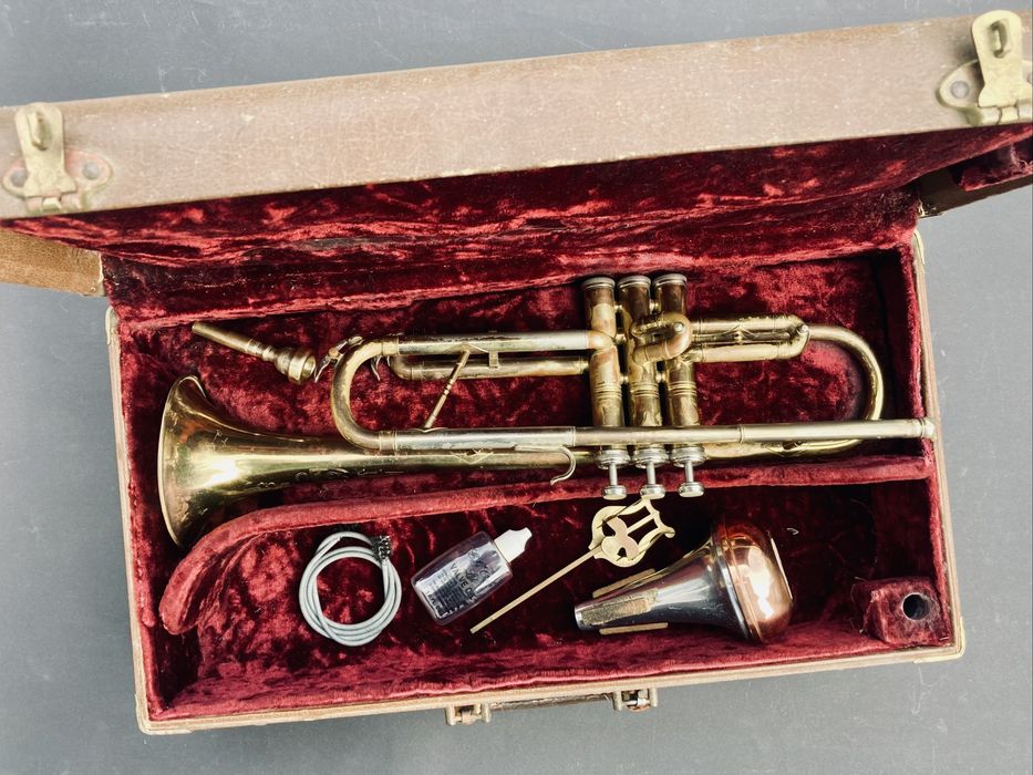 Trąbka CONN 50’ + Bach CORP. MT VERNON N.Y. !!!