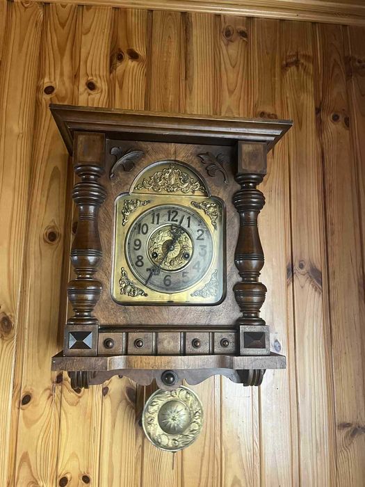 stary zegar Gustav Becker