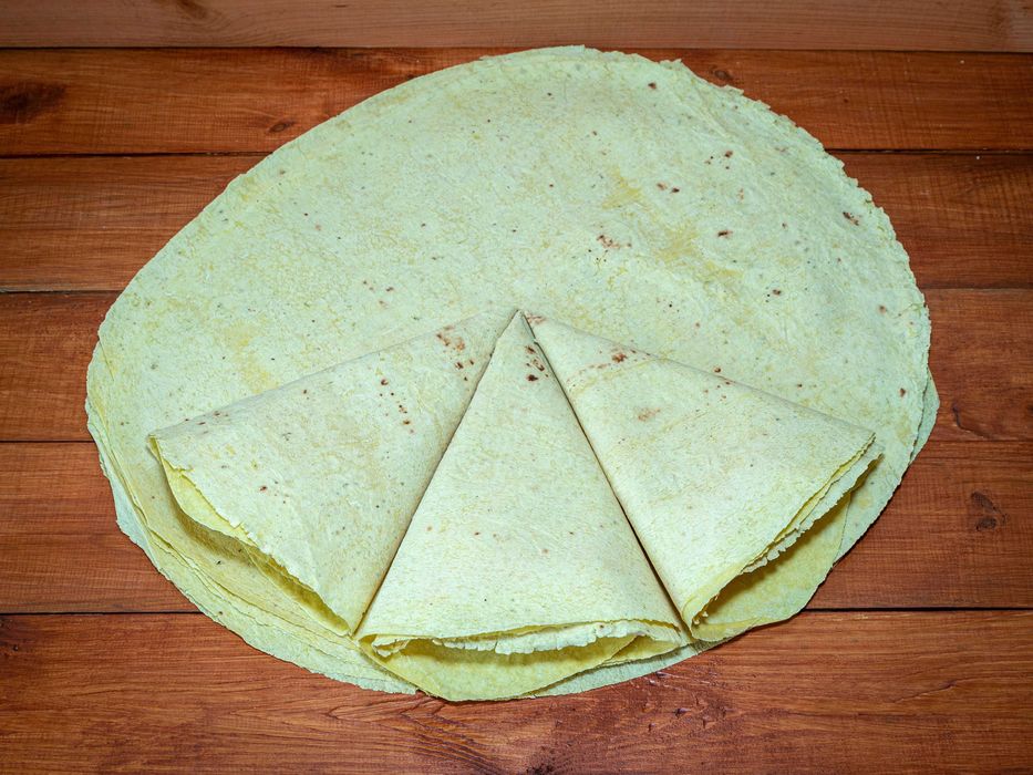 Тонкий КукуРудЗяний ОвАльний Лаваш  донер фаст-фуд