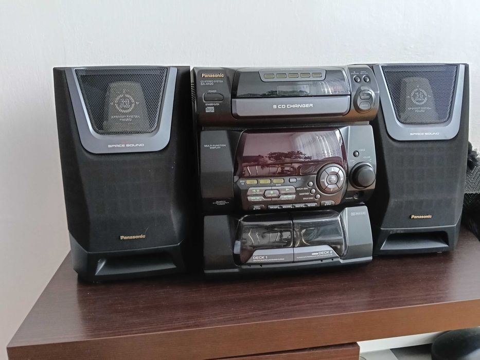 Wieża stereo panasonic