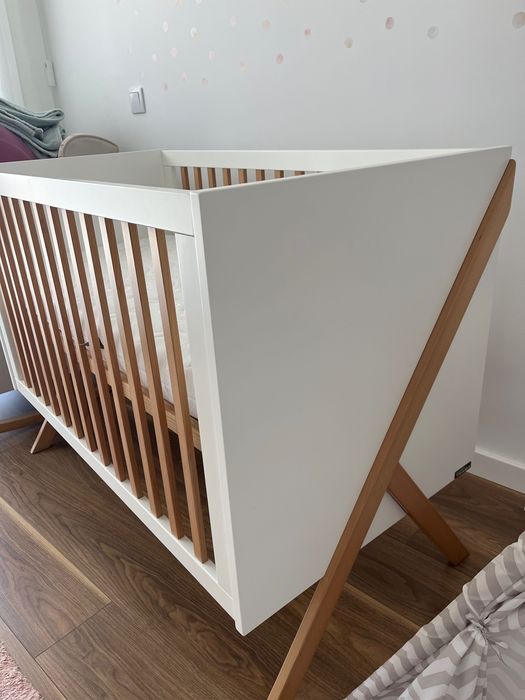 Trama Cama Artech Branco Mate/Faia