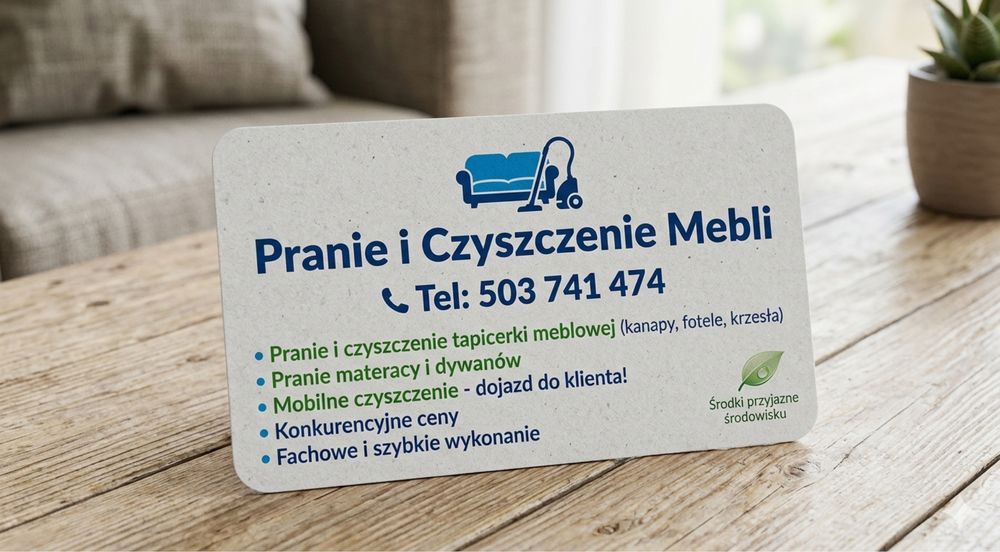 Pranie i czyszczenie mebli